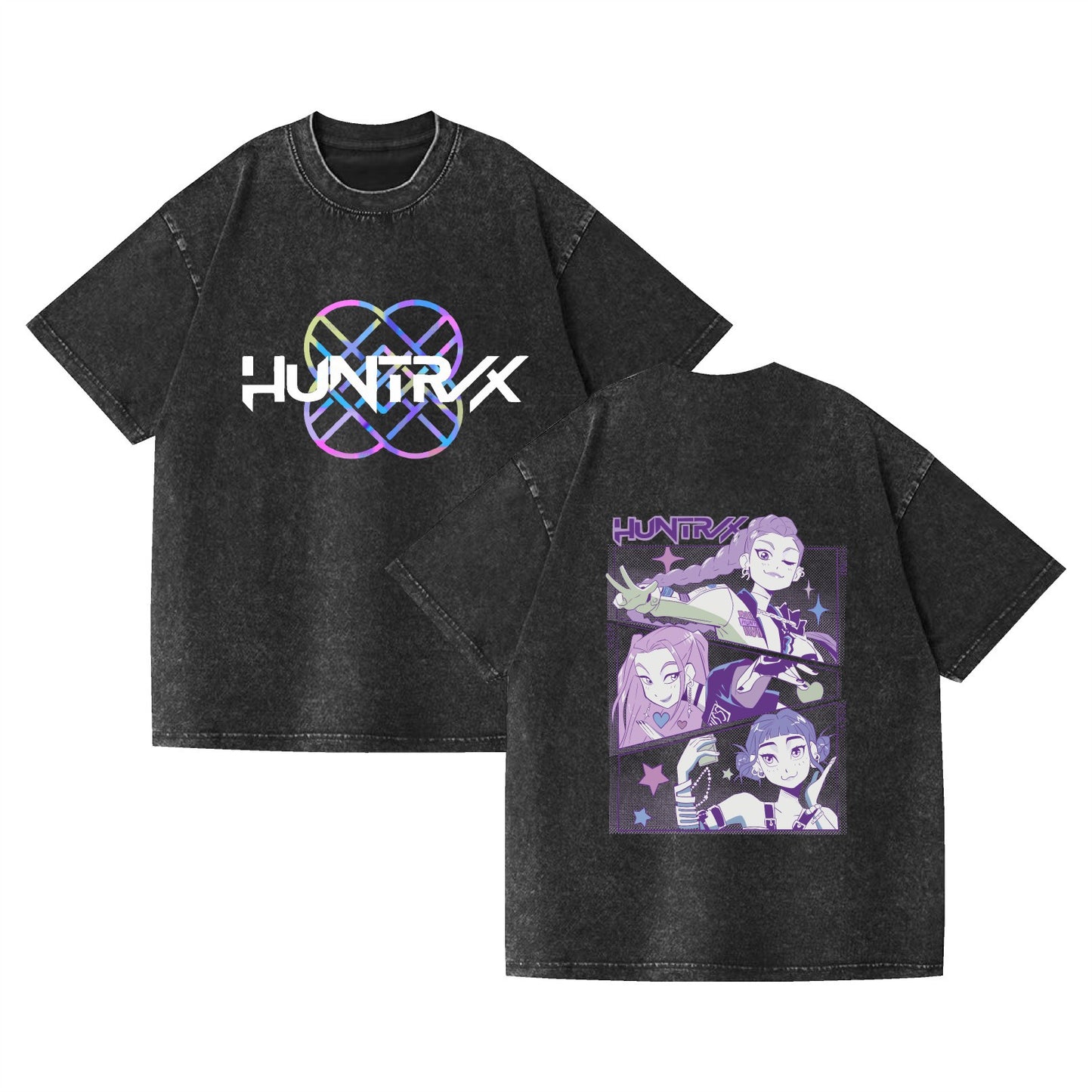 Washed K-POP Demon Hunters T-Shirt