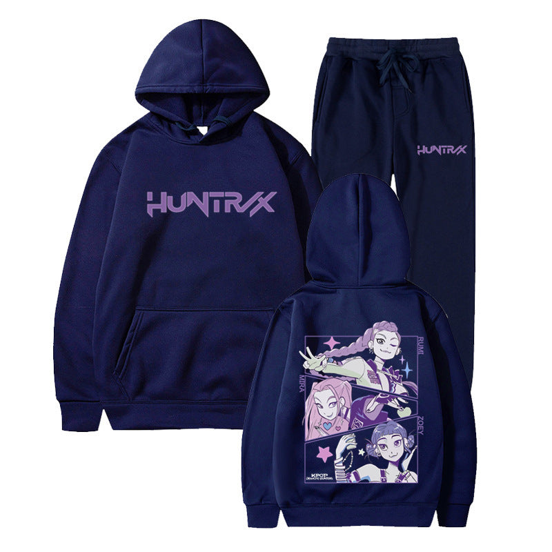 Fashionable K-Pop Demon Hunter Hooded Set
