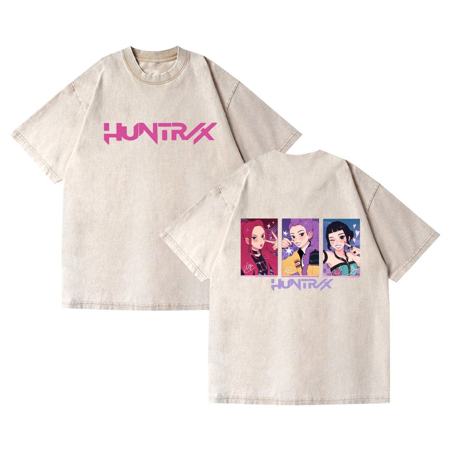 Washed K-POP Demon Hunters T-Shirt