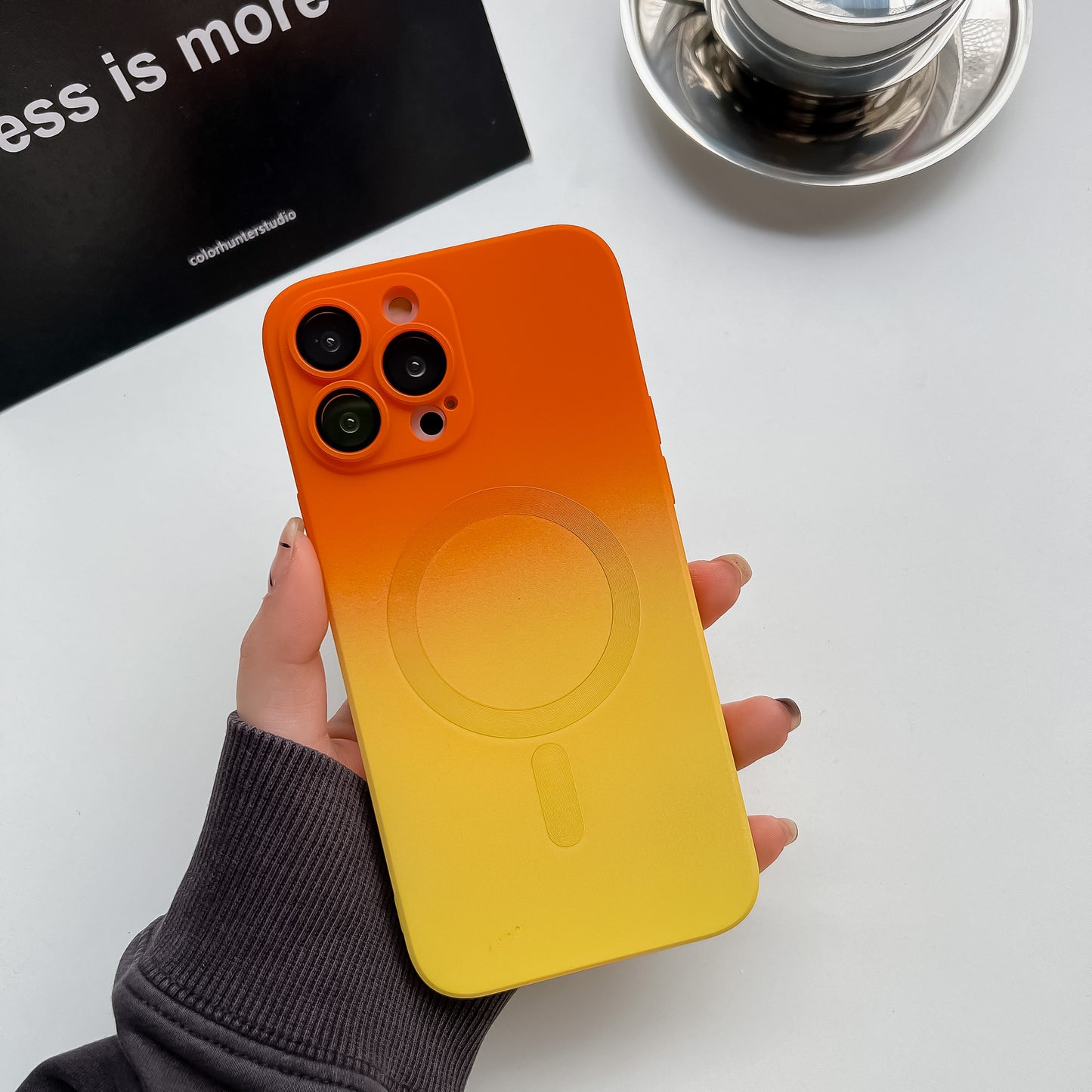 Gradient Two Tone Apple iPhone Cases