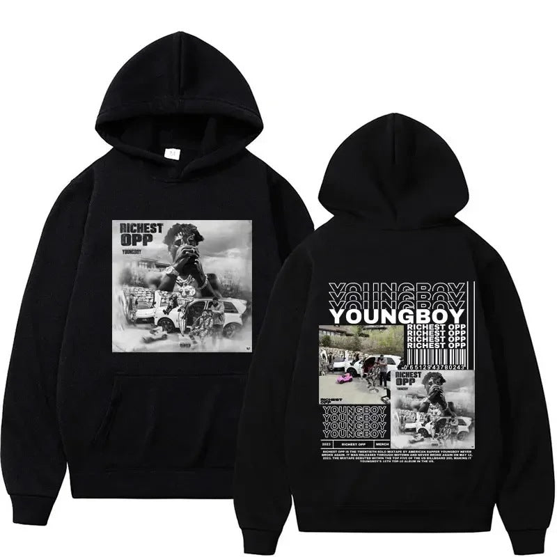 YB Album Graphic Hoodie