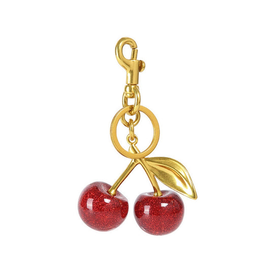 Cherry Keychain Pendant