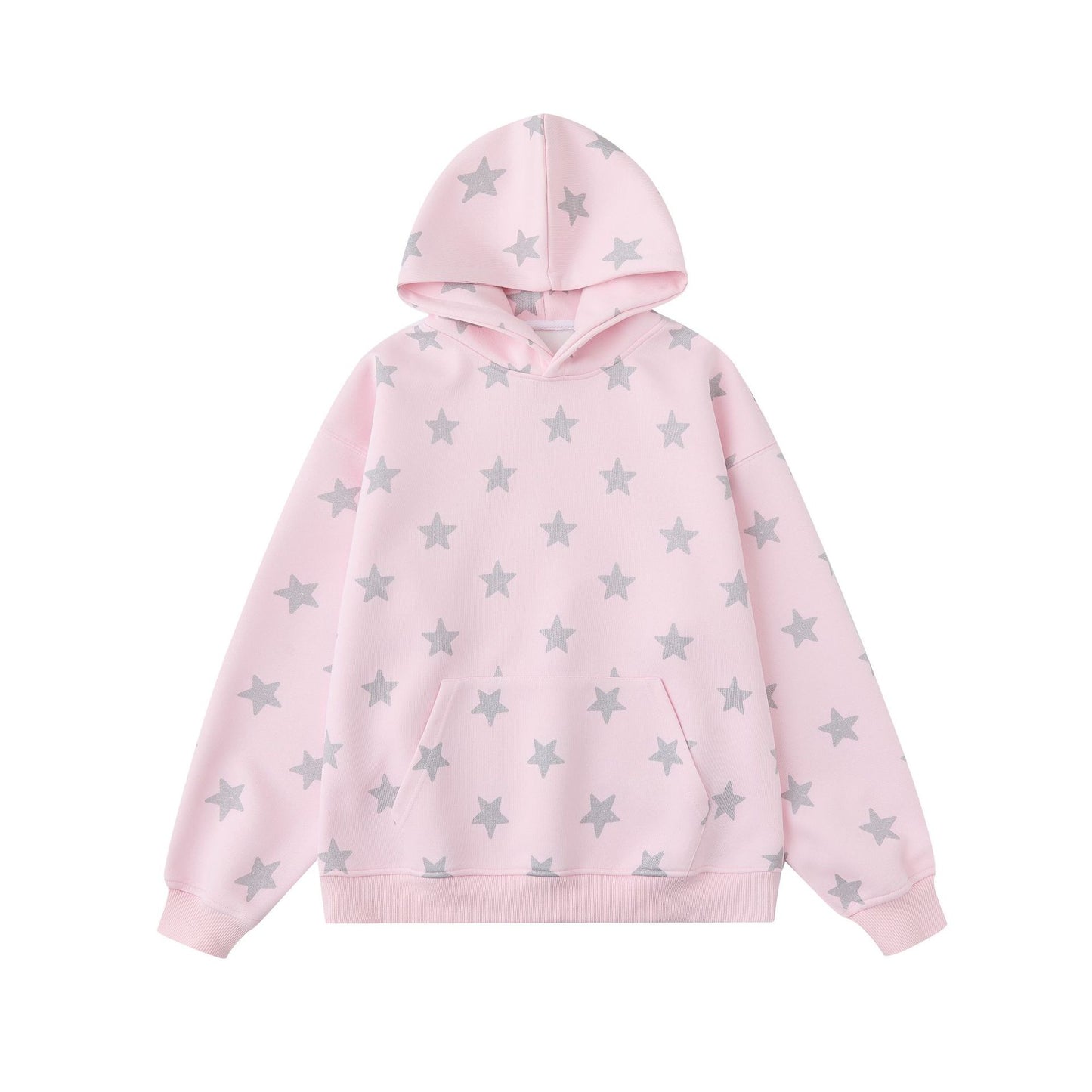 Star All-Over Print Unisex Streetwear Hoodie