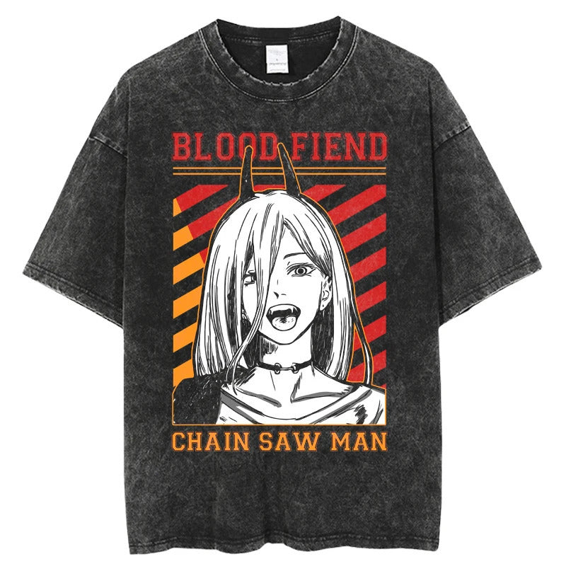 Chainsaw Man Anime Printed T-Shirt