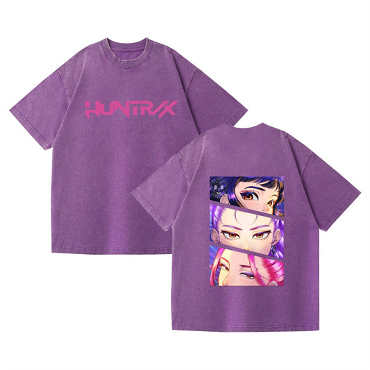 Washed K-POP Demon Hunters T-Shirt