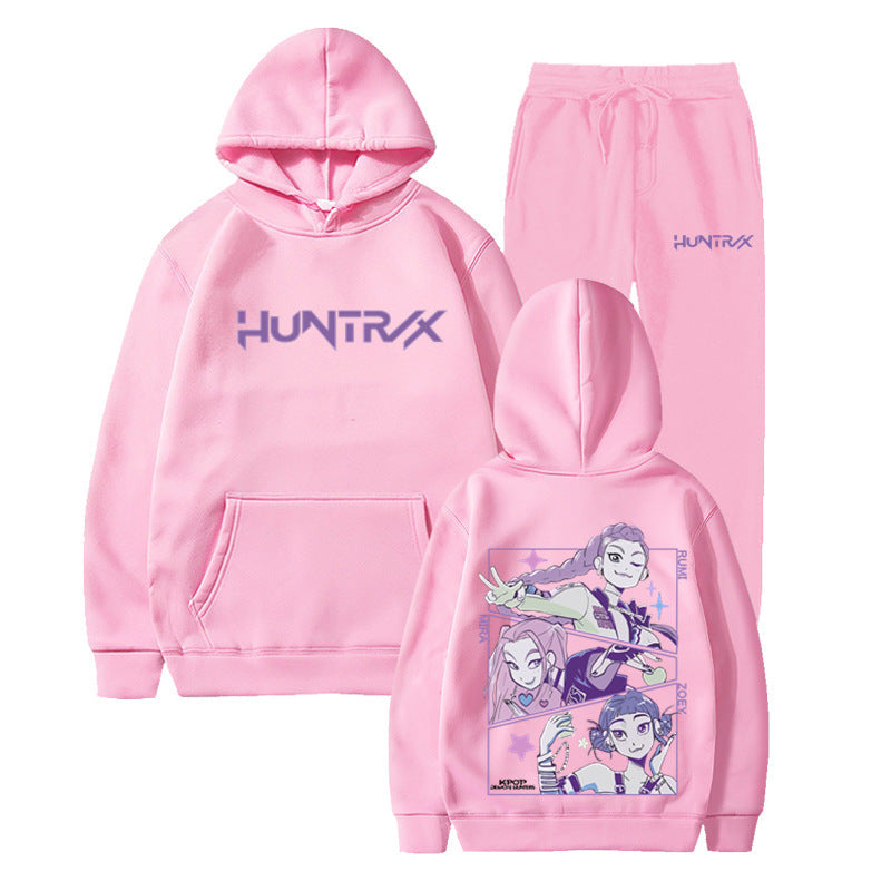 Fashionable K-Pop Demon Hunter Hooded Set