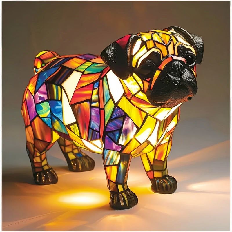 Animal Resin LED Lamp