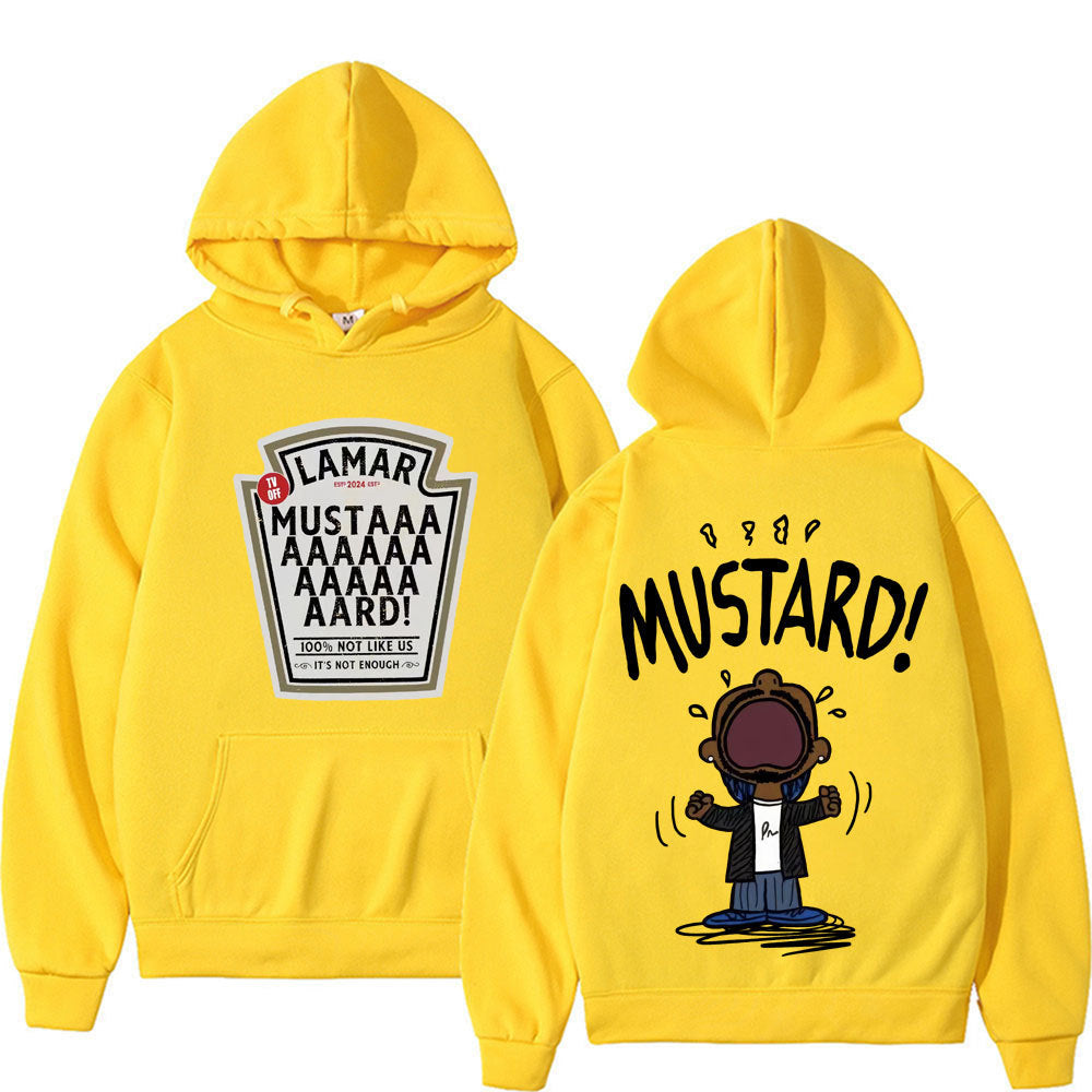 Mustard Meme Hoodie