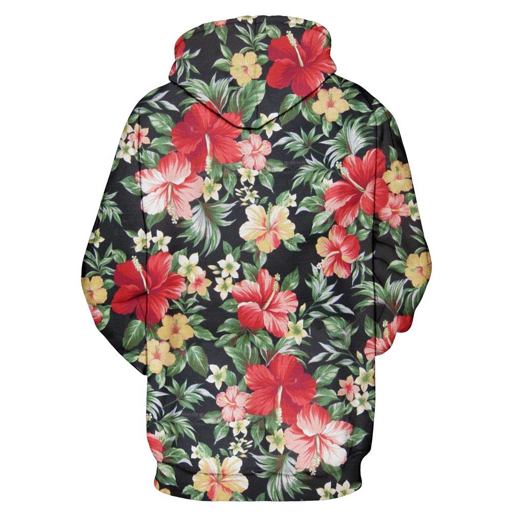 3D Flowers Hoodie