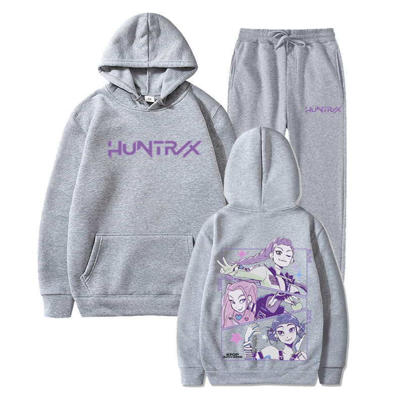 Fashionable K-Pop Demon Hunter Hooded Set