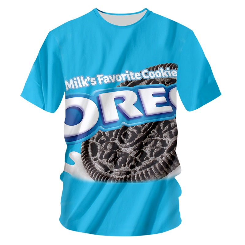 Favorite Snacks Cookies Oreo T Shirt