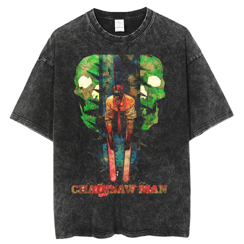 Chainsaw Man Anime Printed T-Shirt