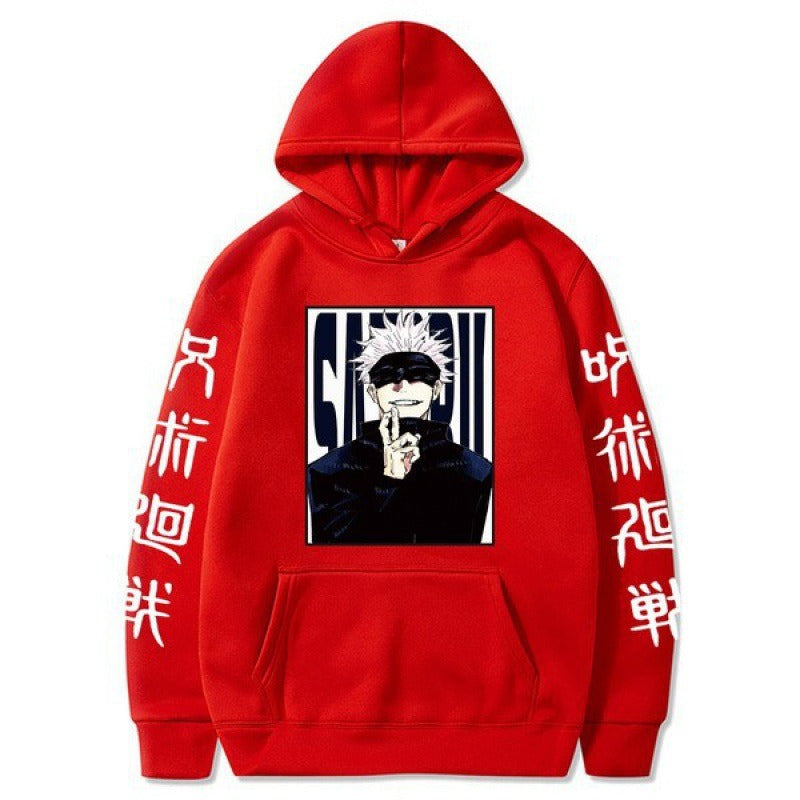 Anime Printed Hoodie