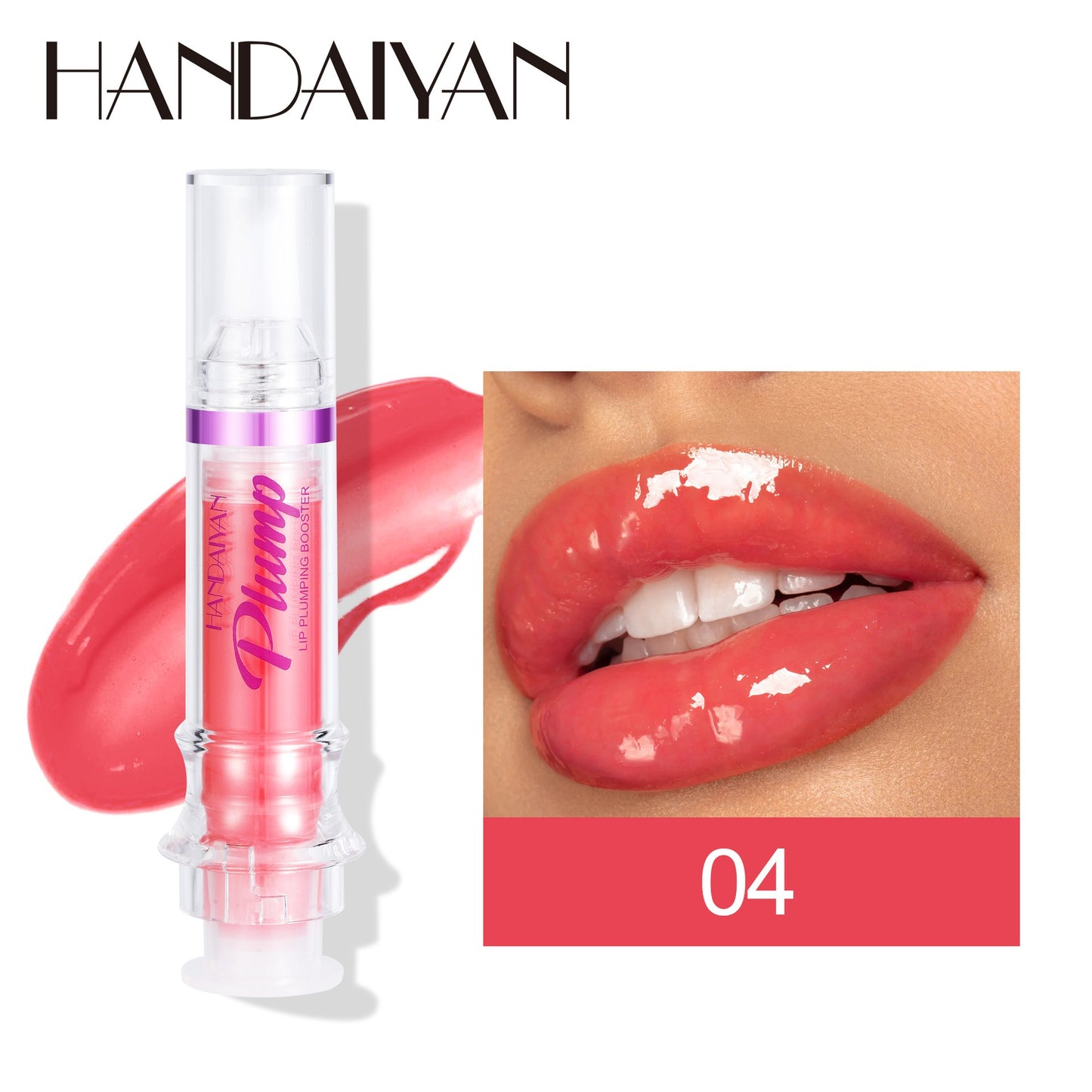 HANDAIYAN PLUMP & POUT Lip Plumping Booster Gloss