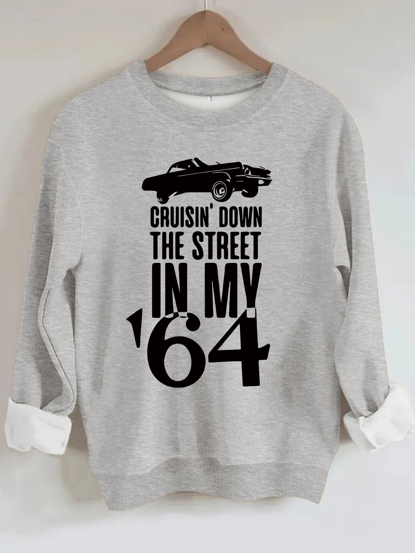 Car Printed Sweatshirt