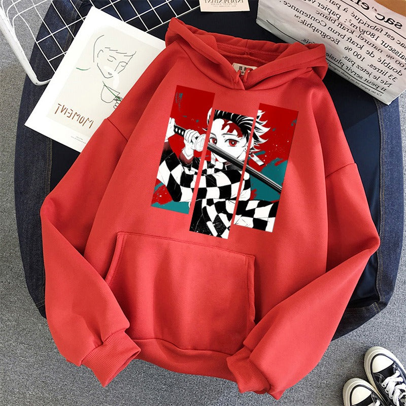 Anime Printed Hoodie