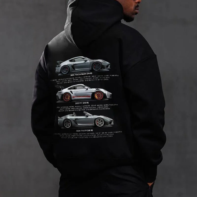 Men's Sports Car Hoodie