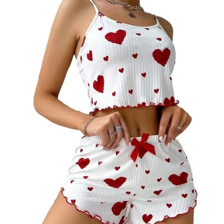 Women's Two Piece Love Pajamas