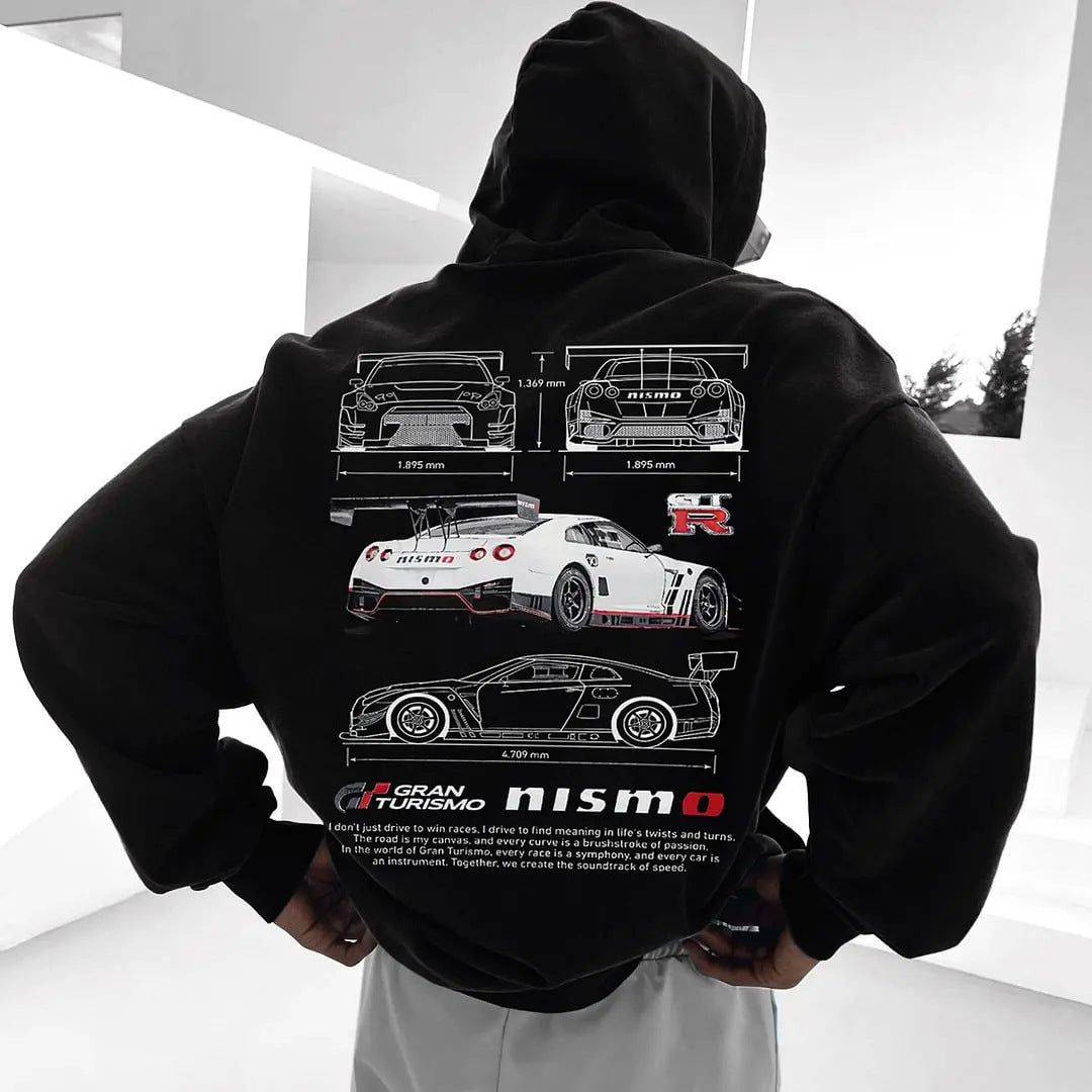 Men's Sports Car Hoodie