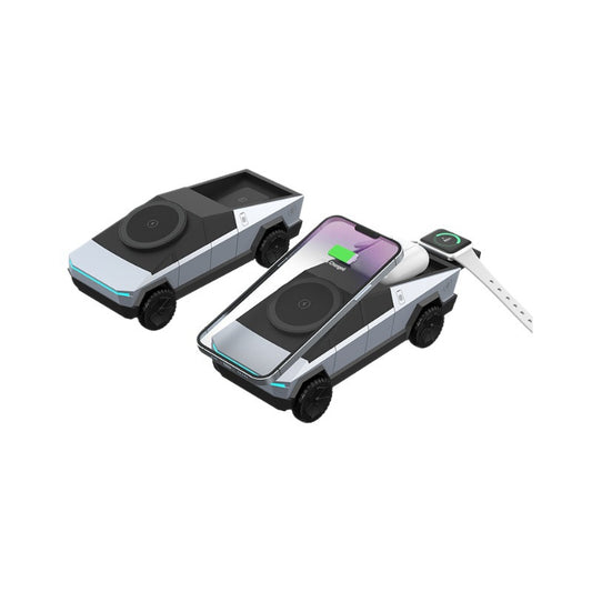 Cyber Truck Multifunctional 3 in One Wireless Charger