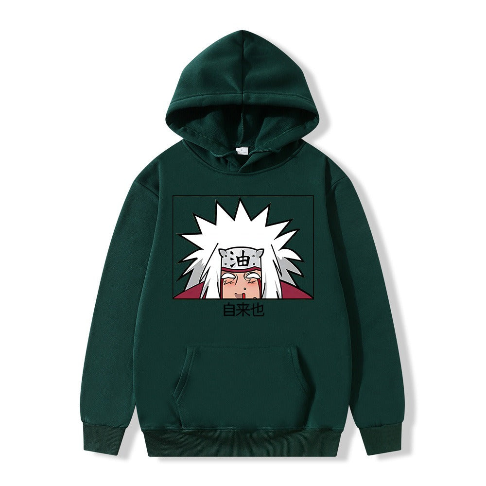 New Naruto Ziraiya Pullover Hoodie