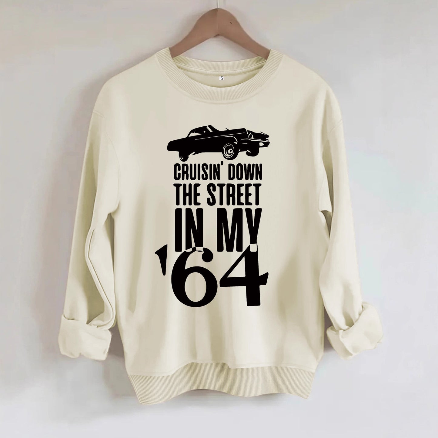 Car Printed Sweatshirt