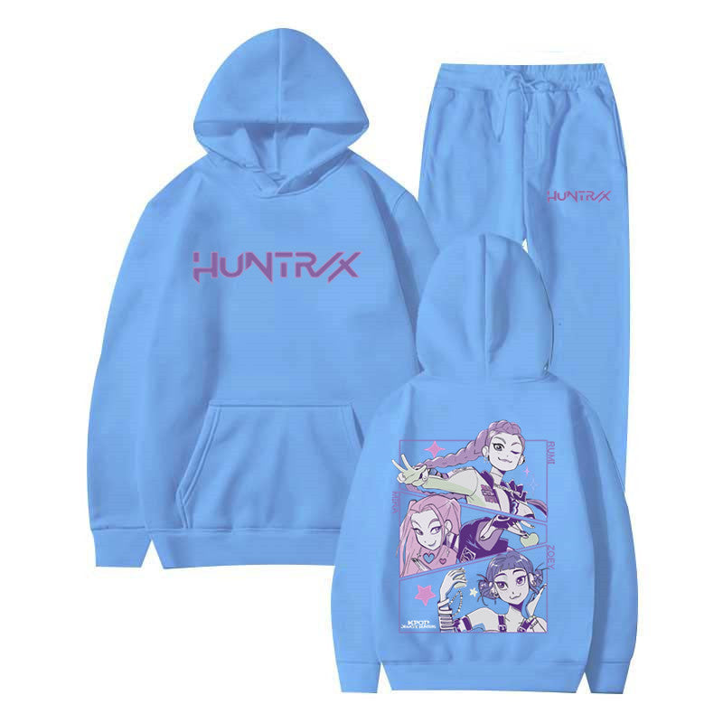 Fashionable K-Pop Demon Hunter Hooded Set