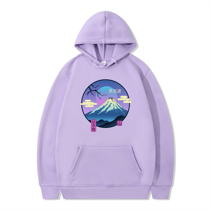 Japanese Mount Fuji Men's and Women's Hoodie