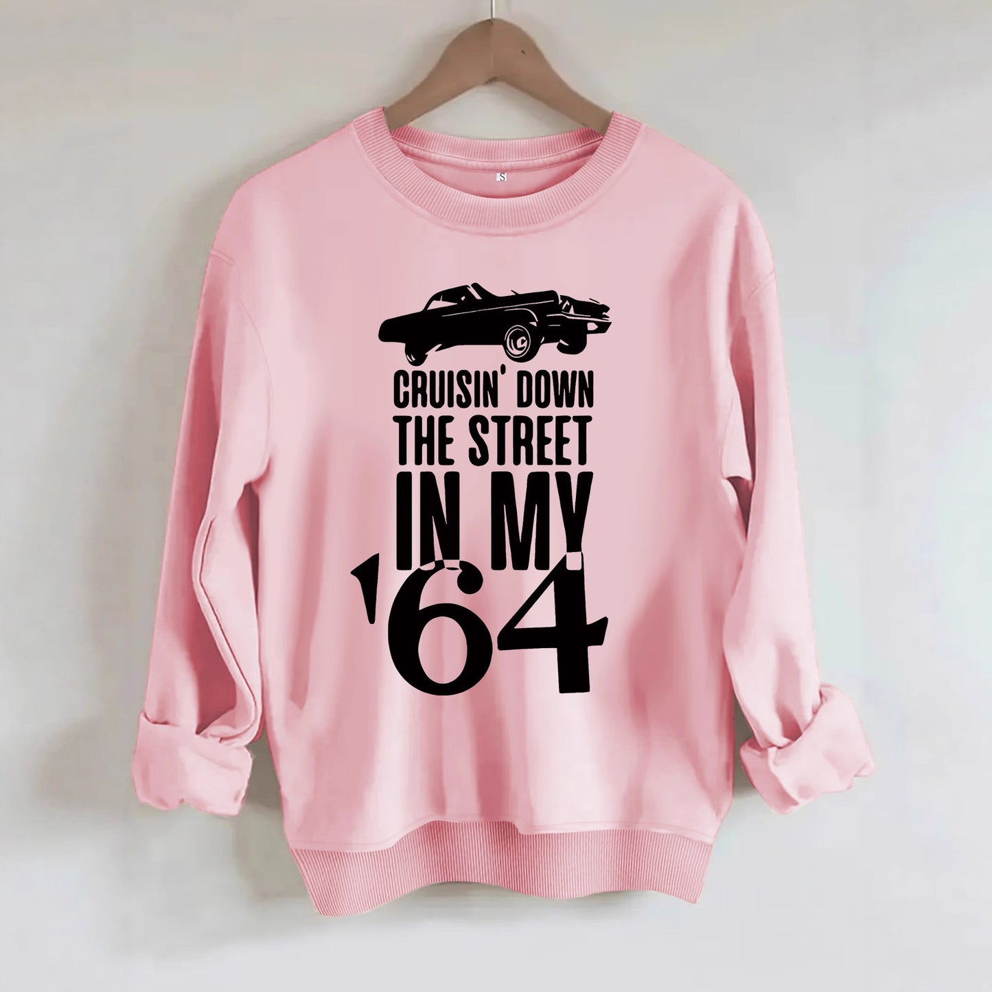 Car Printed Sweatshirt