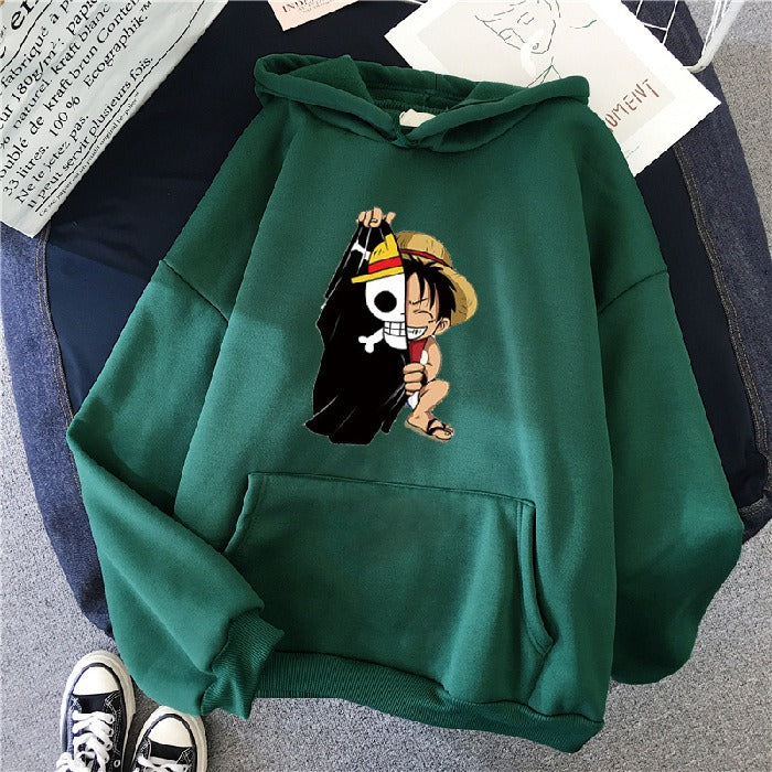 Plush One Piece Hoodie