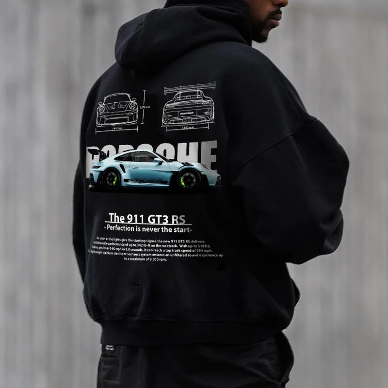 Men's Sports Car Hoodie