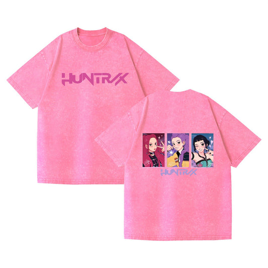 Washed K-POP Demon Hunters T-Shirt
