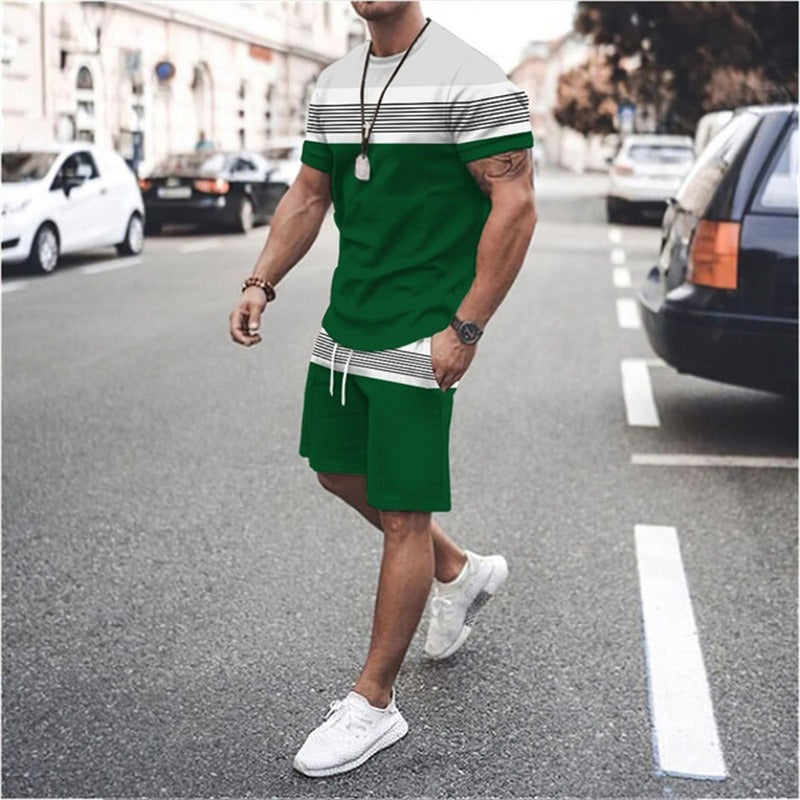 Men's Summer Short Sleeved Outfit