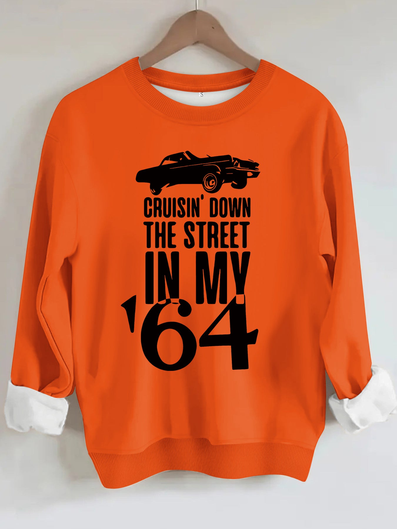 Car Printed Sweatshirt