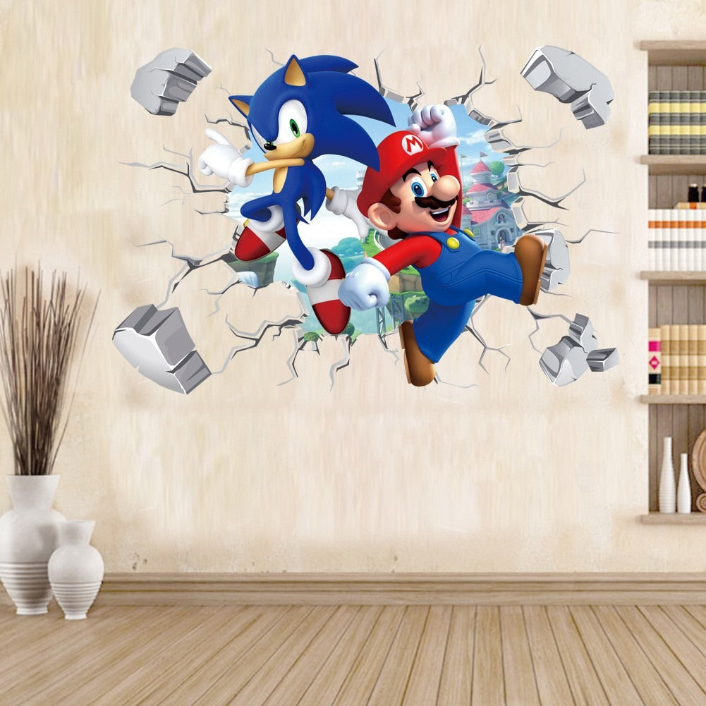 Mario Wall Stickers