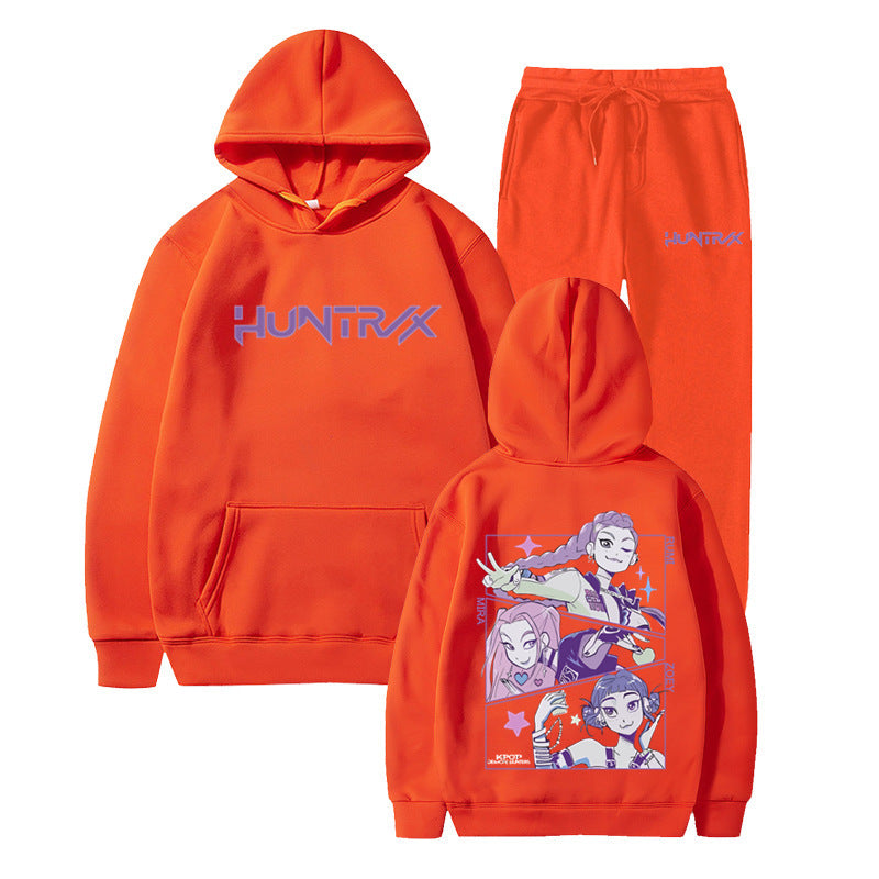Fashionable K-Pop Demon Hunter Hooded Set