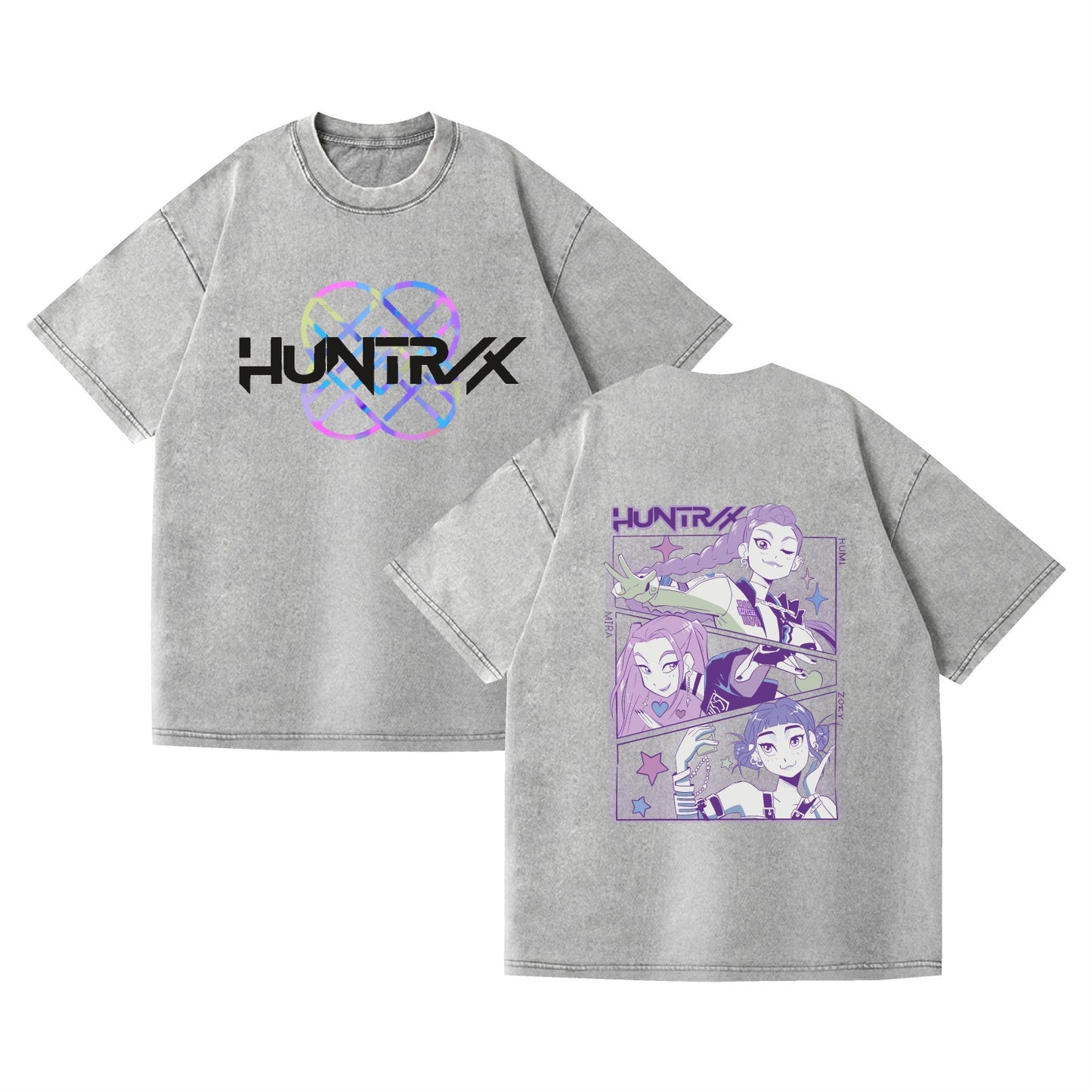 Washed K-POP Demon Hunters T-Shirt