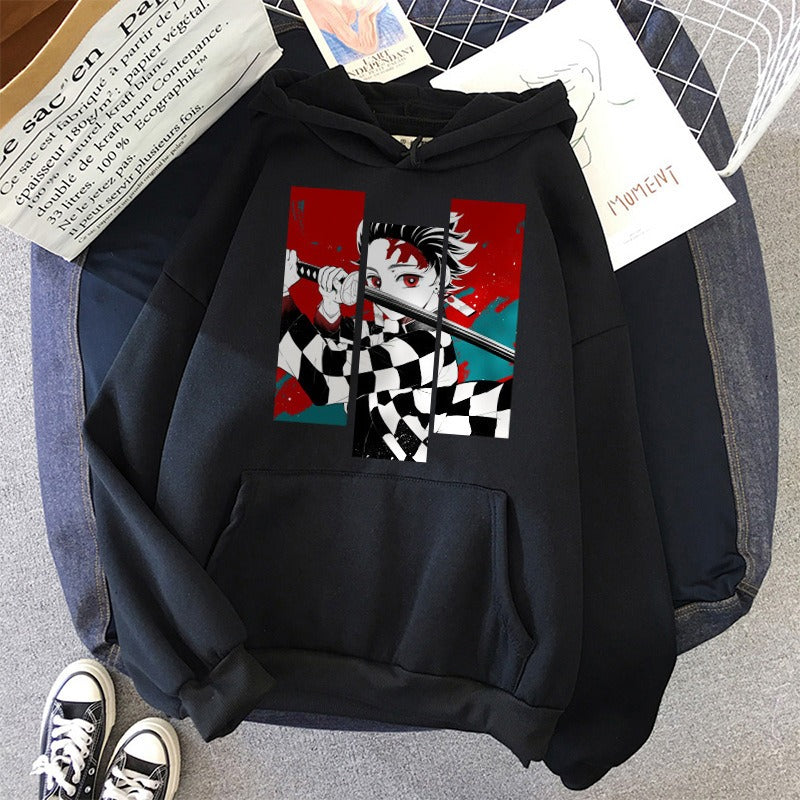 Anime Printed Hoodie