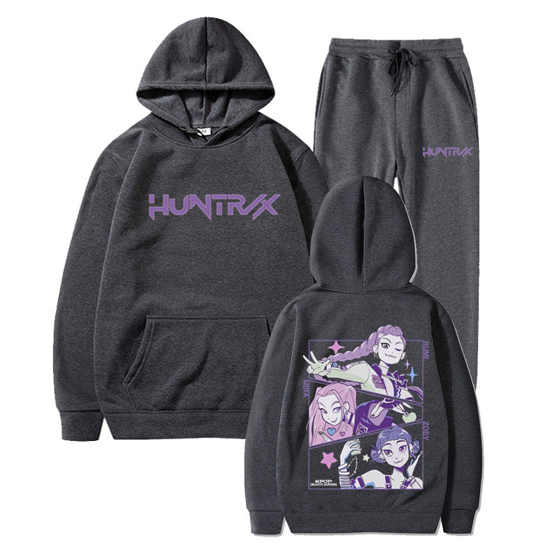 Fashionable K-Pop Demon Hunter Hooded Set