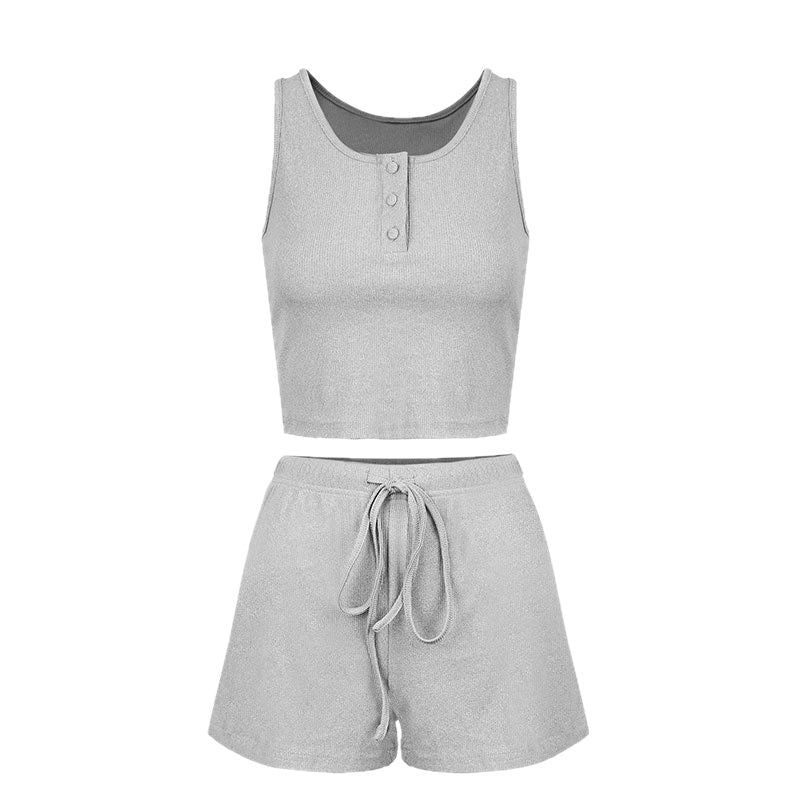Sleeveless & Shorts Set