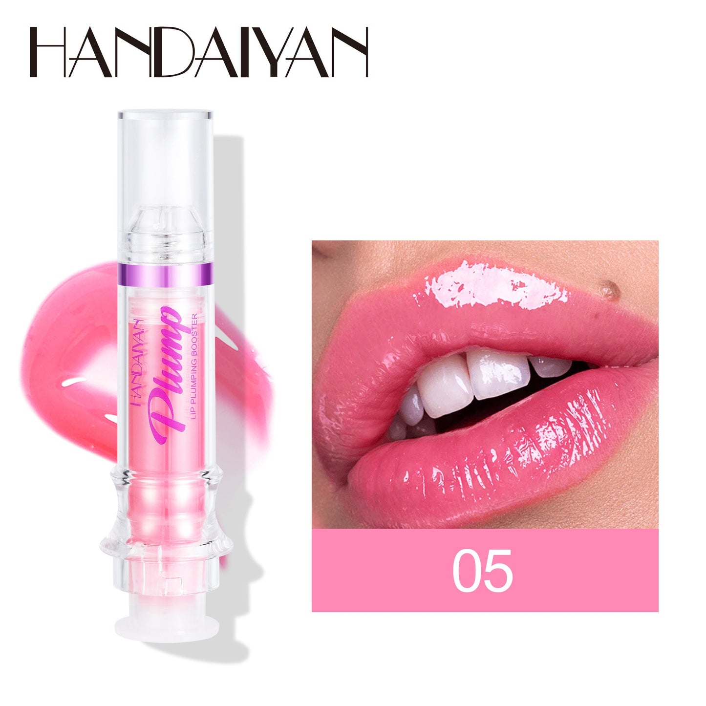 HANDAIYAN PLUMP & POUT Lip Plumping Booster Gloss