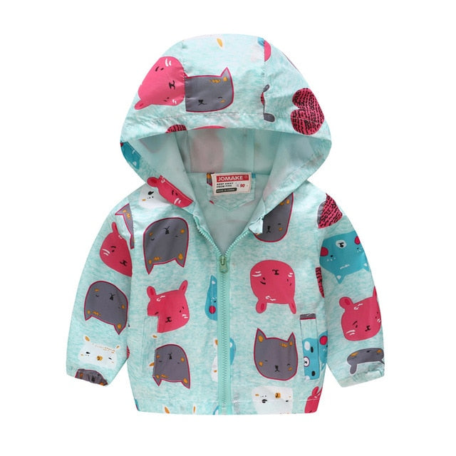 Children's Hooded Windbreaker