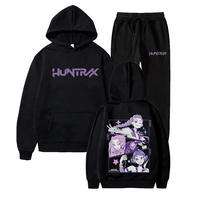 Fashionable K-Pop Demon Hunter Hooded Set