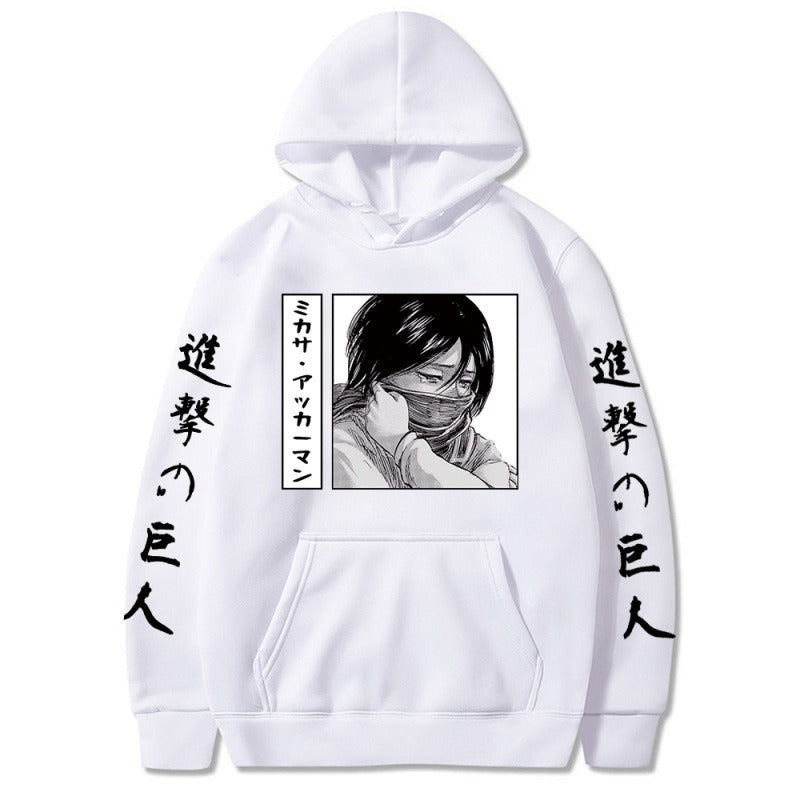 Giant Mikasa's Anime Hoodie