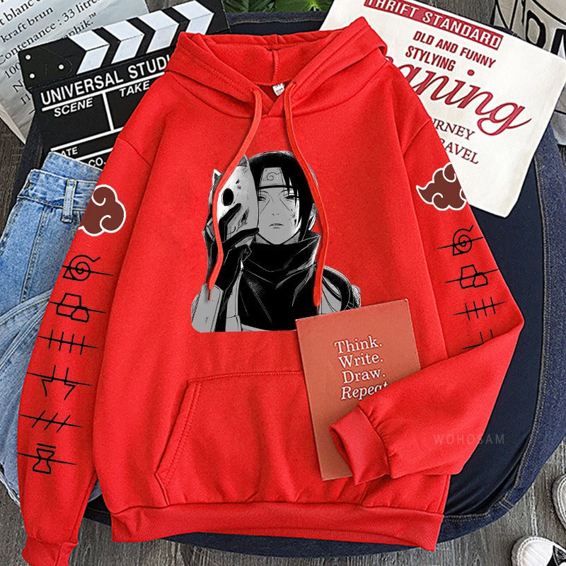 Naruto Uchiha Itachi Anime Hoodie