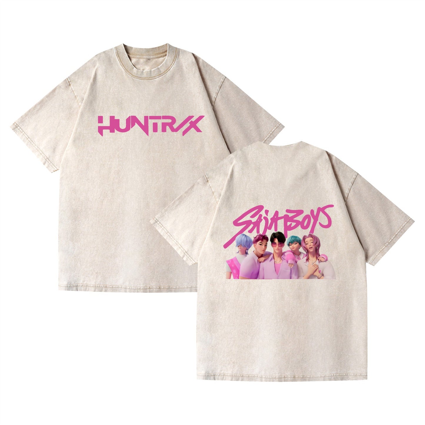 Washed K-POP Demon Hunters T-Shirt