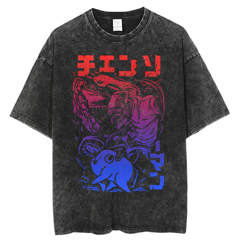 Chainsaw Man Anime Printed T-Shirt