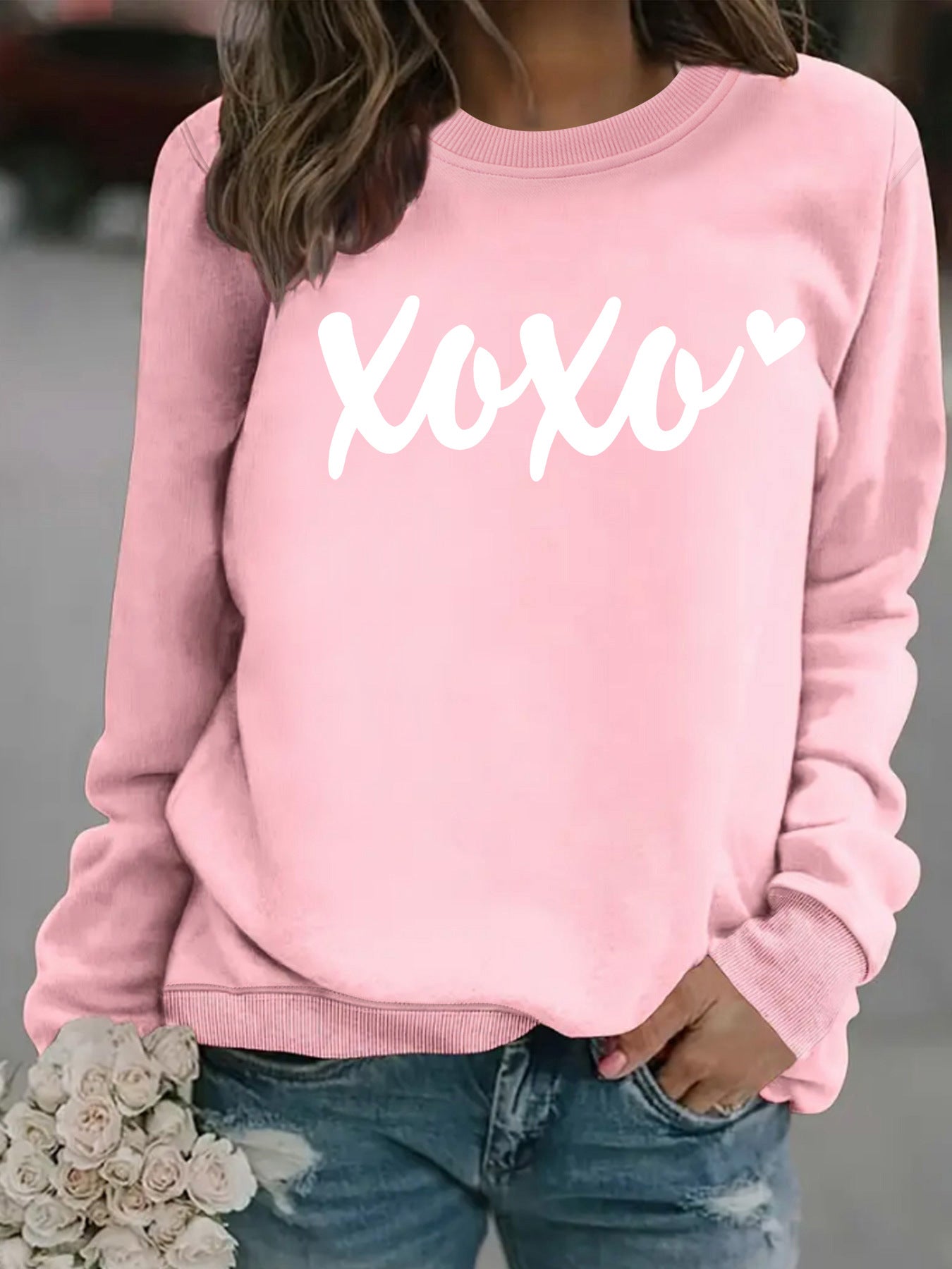 XoXo Round Neck Long Sleeve