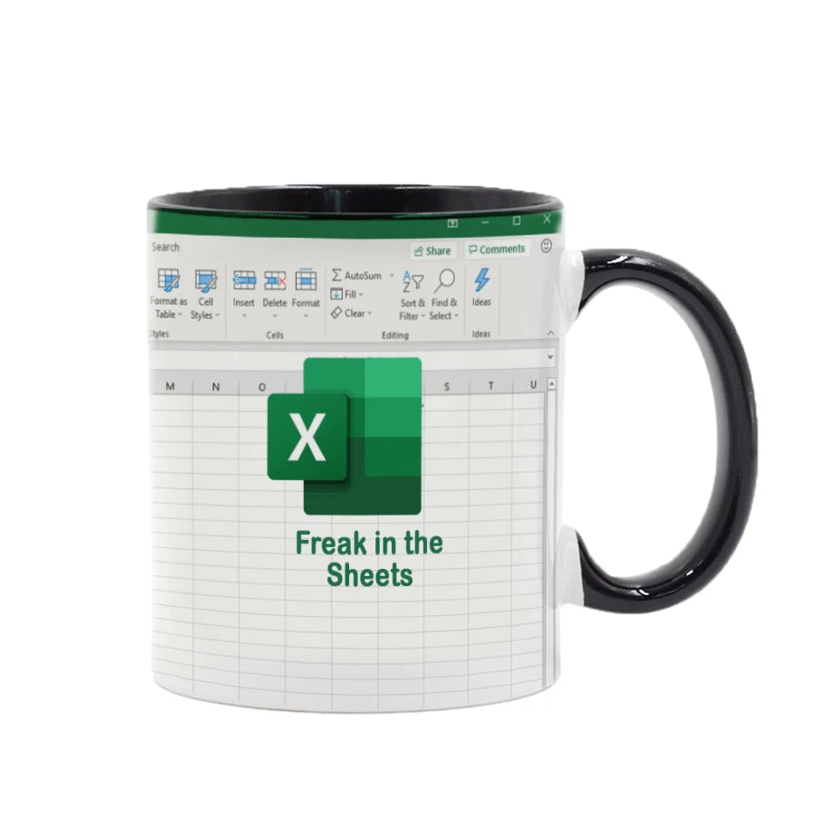 Freak in the Sheets Ceramic Coffee Mug