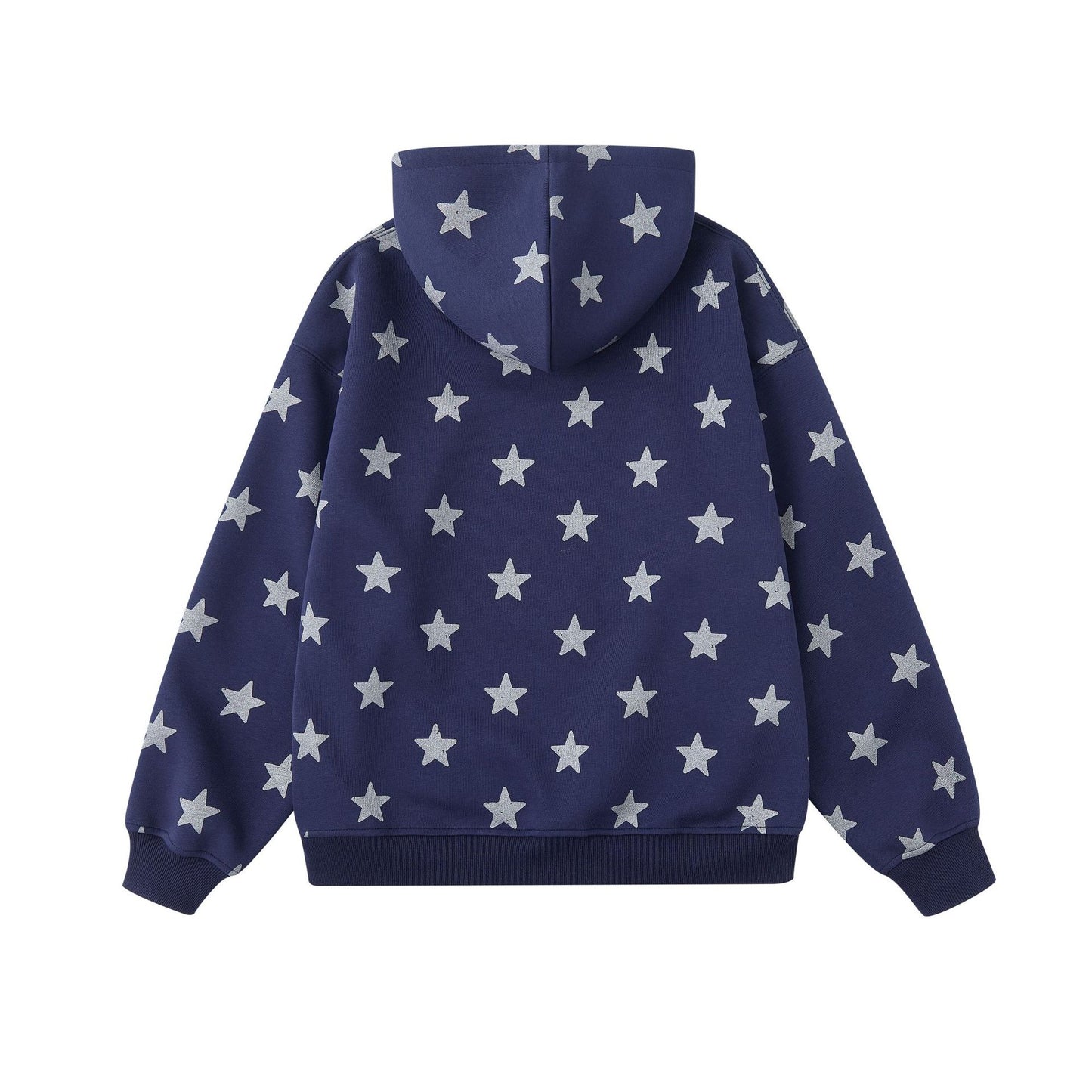 Star All-Over Print Unisex Streetwear Hoodie